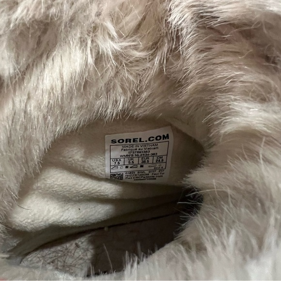 SOREL Tivoli olive green suede snow boot - Picture 12 of 13